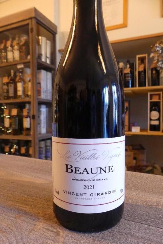 Bourgogne Cotes de Beaune Beaune Vieilles Vignes domaine Vincent Girardin 2021 