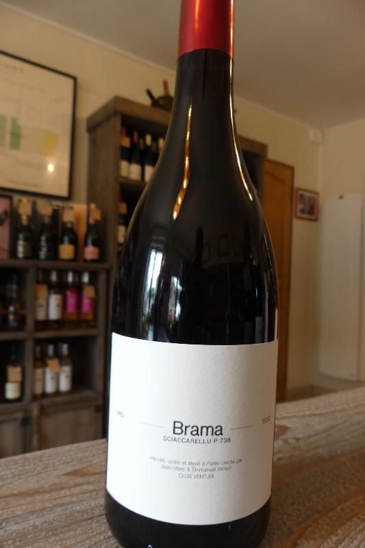 vin de Corse Brama Sciaccarellu du Clos Venturi 2023 rouge .