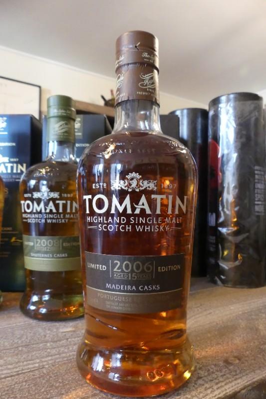 Tomatin Madeira Finish Highland single malt scotch Whisky