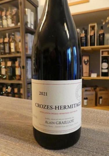 Cotes du Rhône Septentrionale Crozes Hermitage rouge Alain Graillot 2021