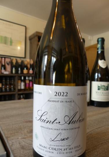 St Aubin Bourgogne Blanc , Marc Colin cuvée